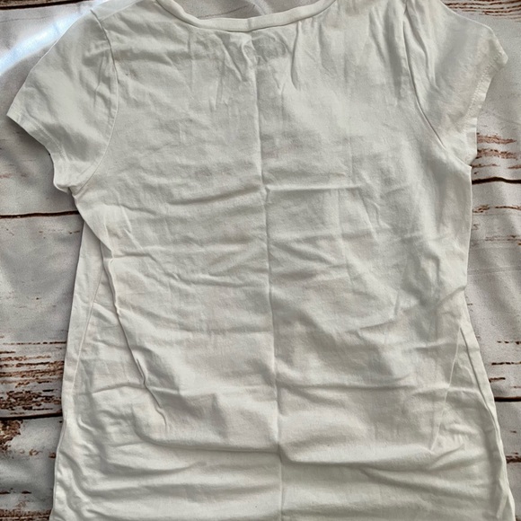 Oshkosh London tee, with red glitter size 8 - Picture 7 of 7